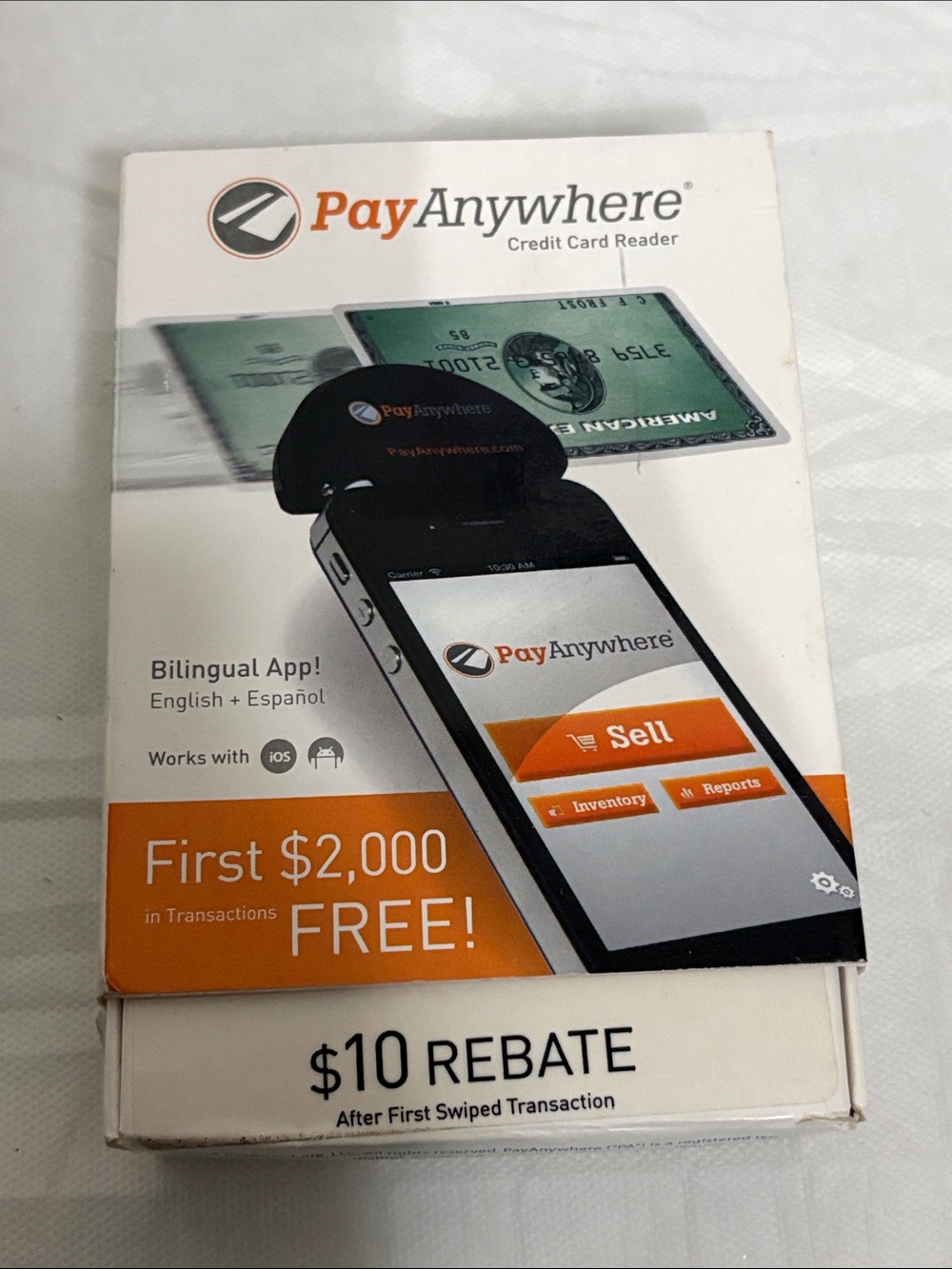 Pay Anywhere Credit Card Reader